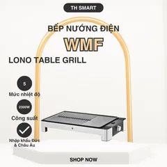 Bếp Nướng Điện WMF Lono 2300W - Tiệc BBQ Sang Trọng, Thiết Kế Thép Không Gỉ Cromargan, Dễ Dàng Vệ Sinh, Lý Tưởng Cho Gia Đình