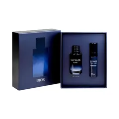 Set Nước Hoa Nam Dior Sauvage Eau Forte Parfum Mini 10ml + Serum Dưỡng Da Chính Hãng - Quà Tặng Nam Tiện Lợi, Tươi Mát, Sang Trọng