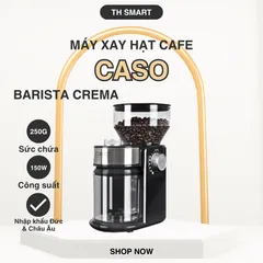 Máy Xay Hạt Cà Phê CASO Barista Crema 150W - Xay Nhanh, Mịn Đều, Giữ Hương Vị Cà Phê Nguyên Chất, Thiết Kế Sang Trọng, Dễ Sử Dụng