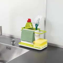 Giá để dụng cụ rửa chén Joseph Joseph 85021 - Caddy bồn rửa, chứa dung dịch, bọt biển, khăn lau, dễ vệ sinh, tiện lợi nhà bếp