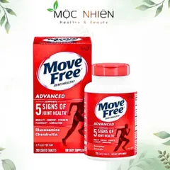 Viên uống hỗ trợ xương khớp MoveFree Ultra 3x - Giảm đau, cứng khớp, duy trì linh hoạt cho người lớn và người cao tuổi - 75 viên