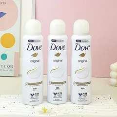 Xịt khử mùi Dove Original 48H 150ml – nắp trắng
