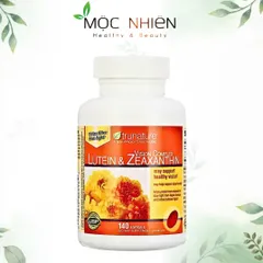 Viên uống bổ mắt Trunature Vision Complex Lutein & Zeaxanthin 140 viên - Hỗ trợ bảo vệ thị lực và sức khỏe mắt, sản phẩm từ Mỹ