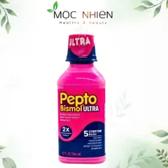 Pepto-Bismol Ultra Liquid 480ml - Hỗ trợ giảm trào ngược dạ dày, loét dạ dày và tiêu chảy - Sản phẩm từ Procter & Gamble