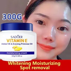 Kem Dưỡng Ẩm Trắng Da Vitamin E Cream 300g - Phục Hồi Da Khô, Nứt Nẻ, Tăng Cường Độ Ẩm, Làm Sáng Da và Chống Lão Hóa