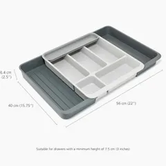 Bộ Khay Chia Ngăn Kéo Dao Thìa Dĩa Joseph Joseph 8500016 - Thiết Kế Mở Rộng Thông Minh, Tối Ưu Hóa Không Gian Bếp
