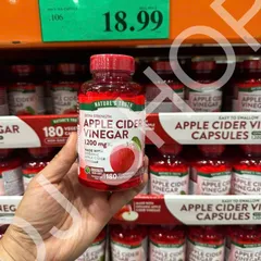 Viên Giảm Cân Hữu Cơ Apple Cider Vinegar 1200mg - Sản Phẩm Tự Nhiên Giúp Giảm Cân Hiệu Quả và Cải Thiện Tiêu Hóa Thân Thiện Với Sức Khỏe