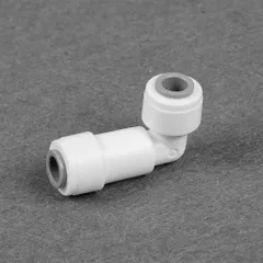 Van 1 Chiều Góc Nhựa Ø 6mm - Van Nối Nhanh Cho Hệ Thống Lọc Nước RO, Ngăn Chặn Nước Chảy Ngược, An Toàn Cho Sức Khỏe