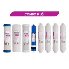 Bộ 8 Lõi Lọc Nước MUTOSI 12345678 cho máy MP285MA - Lọc sạch vi khuẩn, bảo vệ sức khỏe, hàng chính hãng, dễ thay thế