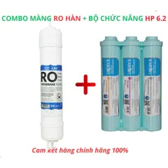Bộ Sản Phẩm KAROFI - Màng Lọc RO Hàn Quốc + Hệ Lõi Lọc Smax 6.2 - Khử Độc Tố Nước Hiệu Quả Và An Toàn