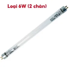 Bóng đèn UV 6W 2 chấu dài 225mm - Thay thế bóng hư máy lọc nước, diệt khuẩn hiệu quả 99,99% bằng tia cực tím