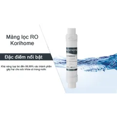 Màng Lọc RO-80GPD Korihome Chính Hãng - Công Nghệ Mỹ, Loại Bỏ 99,99% Vi Khuẩn, Dễ Dàng Thay Thế, Tuổi Thọ 18 Tháng