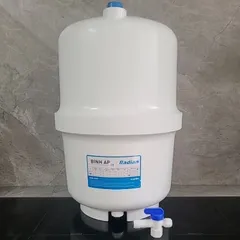 Bình áp nhựa Karofi 10L - Chứa nước lọc RO với van chống nổ, an toàn thực phẩm, thiết kế nhỏ gọn cho gầm bếp