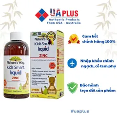 Viên Nhai Nature’s Way Kids Smart Vitamin C + Zinc + D3 - Tăng Cường Sức Khỏe & Đề Kháng Cho Trẻ - 75 Viên Nhập Khẩu Chính Ngạch