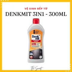 Dung Dịch Vệ Sinh Bếp Từ Denkmit 3in1 300ml - Làm Sạch, Đánh Bóng và Bảo Vệ Bề Mặt Bếp Thủy Tinh và Bếp Hồng Ngoại