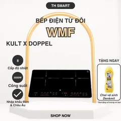 Bếp Điện Từ Đôi WMF KULT X Doppel 3500W - Thiết bị nấu ăn hiện đại, công suất cao, dễ dàng sử dụng và vệ sinh cho gia đình