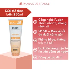 Kem Chống Nắng Dạng Gel ISDIN Fotoprotector SPF 50 - Bảo Vệ Da Hiệu Quả Ngay Khi Ở Trong Nước, Dành Cho Da Nhạy Cảm