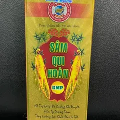 Sâm Quy Hoàn ĐTS 10 Viên - Thực Phẩm Chức Năng Tăng Cường Sức Khỏe, Hỗ Trợ Bồi Bổ Cơ Thể, Giảm Mệt Mỏi