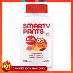 [Date 2026] Kẹo dẻo Smarty Pants Vitamin tổng hợp của mỹ 180viên - Shop Songna