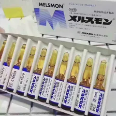 Tế Bào Gốc Nhau Thái Người Melsmon Placenta Nhật Bản - 50 Ống X 2ml - Giải Pháp Làm Đẹp Tự Nhiên Cho Làn Da Căng Mịn, Trẻ Trung