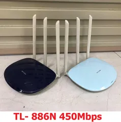 Bộ phát Wifi TPLink TL-886N 3 râu Xuyên tường - Tốc độ 450Mbps, Hàng đã qua sử dụng, Phát sóng mạnh mẽ, Đáng tin cậy