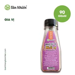 Muối Tỏi Ớt Nhất Vị Tân Nhiên 90g - Hương Vị Đậm Đà Cho Món Ăn, Dùng Để Nêm, Ướp Hoặc Ăn Với Trái Cây