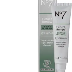 Kem Dưỡng Mắt No7 Future Renew Eye Serum 15mL - Phục Hồi Lão Hóa, Giảm Nếp Nhăn, Sáng Da, Công Nghệ Pepticology
