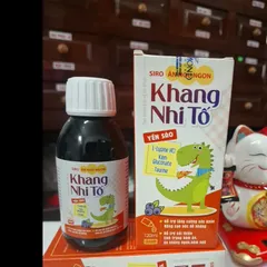 Siro Ăn Ngủ Ngon Khang Nhi Tố Cho Bé - Hỗ Trợ Tăng Cường Sức Đề Kháng Với Yến Sào, L-Lysine, Canxi, Kẽm, Vitamin K2