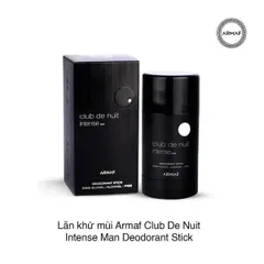 Lăn khử mùi Armaf Club De Nuit Intense Man - Hương thơm nam tính, kiểm soát mồ hôi hiệu quả, sản phẩm hoàn hảo cho phái mạnh