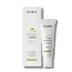 Kem Dưỡng Ẩm BABE Stop AKN 50mL - Kiềm Dầu, Giảm Mụn, Đem Lại Làn Da Mịn Màng, Chống Bóng Nhờn, Phù Hợp Với Da Dầu