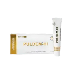 Kem Dưỡng Puldem Hi - Kem Trị Nám, Giảm Sạm Da, Thâm Mụn, Sáng Da, Ngừa Lão Hóa, 15g