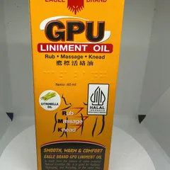 Dầu Nóng Xoa Bóp Indonesia GPU Chính Hãng 60ml - Giúp Giảm Đau Nhức Xương Khớp, Thư Giãn Cơ Bắp và Tinh Thần