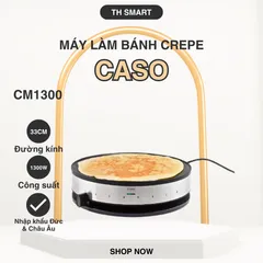 Máy Làm Bánh Crepe CASO CM1300 33cm - Thiết Bị Nướng Chuyên Nghiệp, Chống Dính, Điện 1300W, Dễ Dàng Sử Dụng Tại Nhà