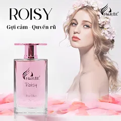 Nước Hoa Nữ Charme ROISY 100ML - Hương Hoa Cỏ Quyến Rũ, Sang Trọng và Tươi Mát - Duy Trì Độ Lưu Hương Lâu Dài
