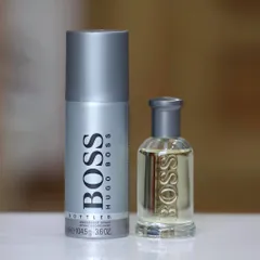 Set Nước hoa nam Hugo Boss Boss Bottled EDT 50m TẶNG KÈM lăn khử mùi hương nước hoa. 558067