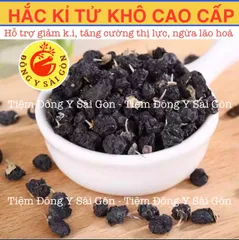 Hắc Kỷ Tử Khô Cao Cấp 100g - Thực Phẩm Sấy Khô Tốt Cho Sức Khỏe, Hỗ Trợ Giảm Cân và Làm Đẹp Da