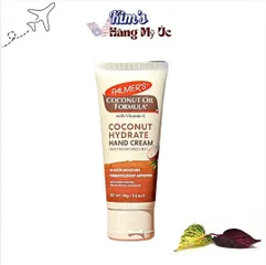 Kem Dưỡng Da Tay Palmer's Coconut Oil Formula - Dưỡng Ẩm Khoẻ Mạnh, Chiết Xuất Dầu Dừa Và Cà Phê Xanh, Vegan, Mỹ
