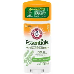 Lăn Khử Mùi Arm & Hammer Essentials Rosemary Lavender 71g - Chống Mùi Tự Nhiên, Thư Giãn, Phù Hợp Mọi Loại Da