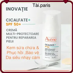 Kem Phục Hồi Da Avène Cicalfate+ SPF50+ - Kem Dưỡng Da Bảo Vệ & Phục Hồi Cao Cấp 30ml