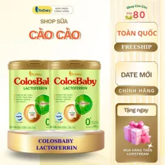 Colosbaby Lactoferrin Sữa Công Thức Tăng Cường Miễn Dịch Cho Trẻ Sinh Mổ, Dinh Dưỡng Cao Cấp, Chính Hãng VitaDairy