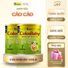 Sữa Công Thức Colosbaby Gold 800G Cho Bé 0-12 Tháng - Tăng Cân, Tăng Đề Kháng, Hỗ Trợ Tiêu Hóa Từ Mỹ