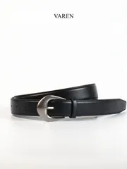 Thắt Lưng Unisex VAREN LIBRA TL13 Da Bò Nappa 2.8cm - Khóa Kim Cổ Điển, Trang Phục Thời Trang Tối Giản cho Nam Nữ