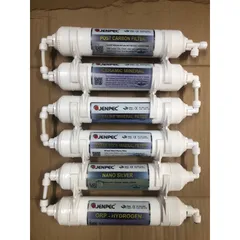 Combo Bộ Lõi Lọc Nước RO JENPEC Chính Hãng - Lõi Post Carbon, Ceramic, Alkaline, Maifan, Nano Silver, Orp - Tăng Cường Sức Khỏe