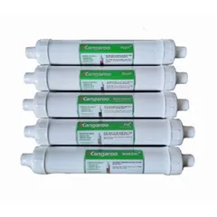 Combo 5 Lõi Lọc Kangaroo Hydrogen cho Máy Lọc Nước RO - FIR+, OrpH+, HypH+, Mineral+, Nano Carbon+ Chính Hãng