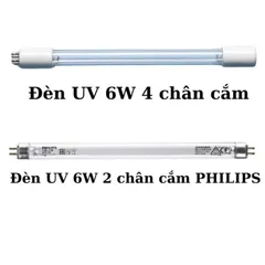Bóng Đèn Cực Tím UV 6W - 11W, Đèn Tiệt Trùng Diệt Khuẩn 99,99% Không Hóa Chất - Sử Dụng Cho Máy Lọc Nước