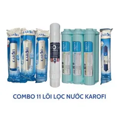 Bộ 11 Lõi Lọc Karofi Chính Hãng - Thay Thế Máy Lọc Nước KAD-D66 - Công Nghệ Lọc Nước Tiên Tiến, An Toàn Cho Sức Khỏe