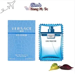 Nước Hoa Versace Man Eau Fraiche EDT 10ml - Hương Gỗ Biển Tươi Mát, Phong Cách Năng Động Dành Cho Nam Giới
