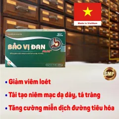 Bảo Vị Đan PLUS - Hộp 30 Viên Hỗ Trợ Giảm Đau Dạ Dày, Tá Tràng, Tăng Cường Tiêu Hóa - Sản Phẩm Tự Nhiên Việt Nam