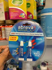 Kem Bôi Mụn Rộp Quanh Miệng Abreva - Hỗ Trợ Làm Lành Vết Loét Do Virus Herpes Simplex, Giảm Đau Ngứa, 10% Docosanol