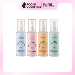 Nước Hoa Dạng Xịt Không Cồn De Memoria 50ml - Body Mist His Shirt 04, Hương Vải Vóc Sạch, Độ Lưu Hương Lên Đến 6 Giờ